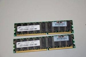 HP 256 MB DDR 266 mhz MT18VDDT3272AG-265 260654-001 AZBP4W004 - Picture 1 of 4
