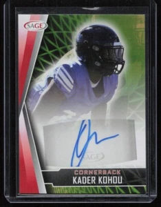 2022 SAGE AUTOGRAPHS KADER KOHOU AUTO TEXAS A&M UNIVERSITY-COMMERCE LIONS #A-KK - Picture 1 of 2