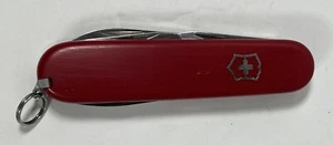 VINTAGE VICTORINOX STAINLESS ROSTFREI OFFICIER SUISSE SWISS ARMY KNIFE GOOD USED - Picture 1 of 5