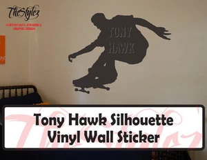 Tony Hawk Silhouette Vinyl-Wandaufkleber - Bild 1 von 4