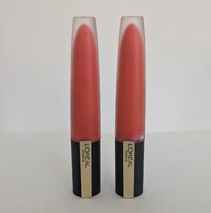 L’oreal Rouge Signature Matte Lip Stain Color 436 I Radiate 2 Lipsticks - Picture 1 of 3