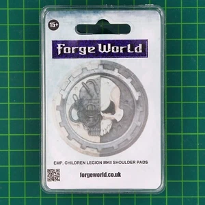 Emperor's Children Mkii Shoulder Pads The Horus Heresy #15062 Forge World Oop - Picture 1 of 2