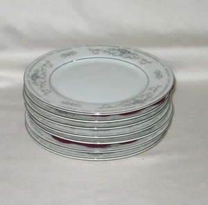 Wade Fine Porcelain China Diane Japan (7) 6 1/2" Bread & Butter Plates - Picture 1 of 2