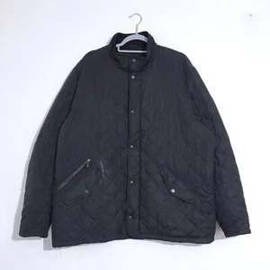 Barbour Chelsea Sportsquilt Jacket Black Size XXL Mens Lightweight Classic - Picture 1 of 14