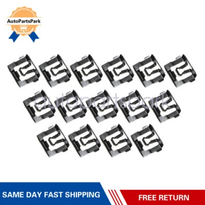 30x Fits For Chrysler Imperial 1993 Black Reveal Trim Molding Clips USA - Image 1 of 4