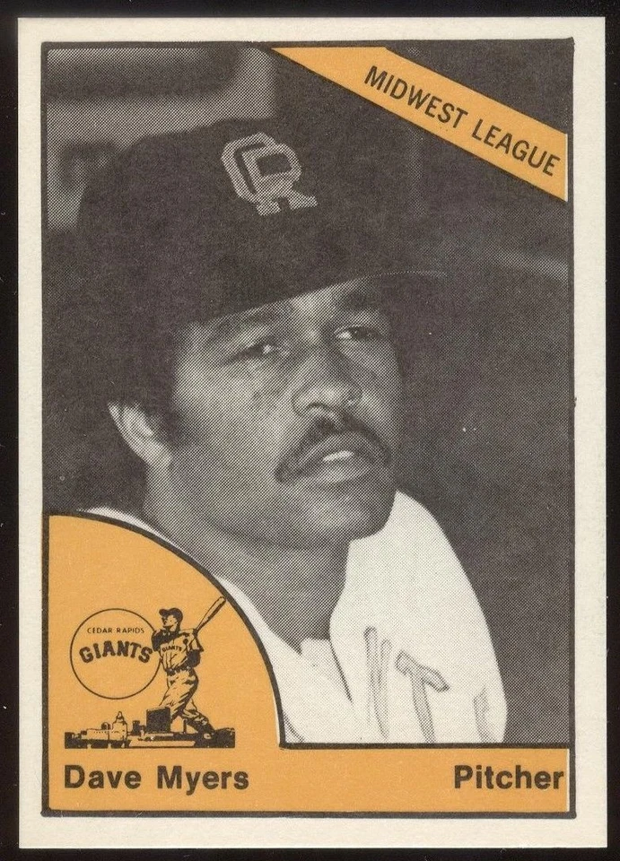 1977 TCMA Cedar Rapids Giants Set Break - Choose Players from List, Scarce! - Image 1 of 1