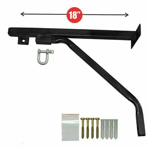 Heavy Duty 18” MMA Boxing Punch Bag Metal Wall Bracket Mount Hanging Hook - Picture 1 of 1