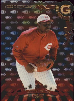 1998 Donruss Gold Press Proofs #216 Dmitri Young /500 - NM-MT - Image 1 of 2