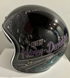 Harley Davidson Cruiser Girls Helmet DOT Approved Women’s Size Medium - Picture 1 of 11
