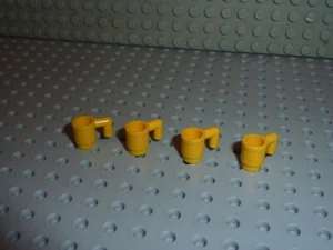 4 x LEGO Yellow Minifig Cup LEGO ref 3899 Set 8143/6365/10025/7945/6552/7824... - Photo 1/1