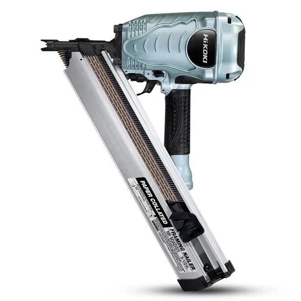 NEW HiKOKI 50-90mm D Clip 34-Deg Air Nailer Framer NR90AD(H4Z) Nail Gun - Image 1 of 2
