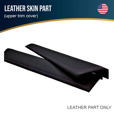 Fits 13-20 Subaru BRZ Scion GRS Toyota Door Panel Upper Trim Purple Stitch - Image 1 of 4