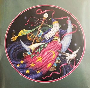 DIMENSIONS Gold Collection MYSTICAL WIZARD Counted Cross Stitch Kit  *RARE*  P - Picture 1 of 3