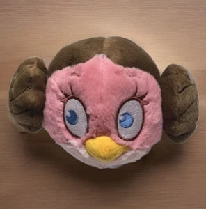 Angry Birds Star Wars Plush Bird Princess Leia Stuffed Animal Toy Rovio Pink - Picture 1 of 9