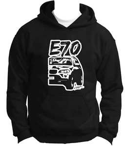 BMW E70 X5 Hoodie DTG Print Logo Hoody Bumer Amazing Car Lover Sweatshirt  - Picture 1 of 5
