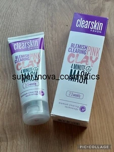 Avon Clearskin Blemish Clearing Pink Clay Mask 75ml New & boxed (O) - Picture 1 of 2