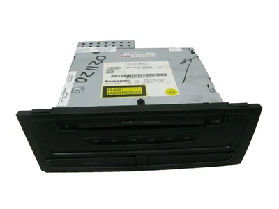08-12 AUDI 8T A5 S5 A4 MULTIMÍDIA CD CHANGER RÁDIO RECEPTOR UNIDADE PRINCIPAL FABRICANTE DE EQUIPAMENTO ORIGINAL 021120 - Imagem 1 de 4