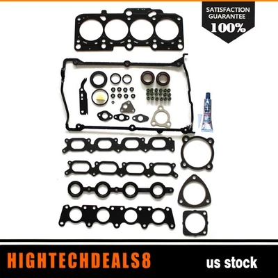 Conjunto de junta de cabeça para 1997 1998 1999 2000 Audi A4 Quattro 1.8L DOHC Eng AEB - Imagem 1 de 4