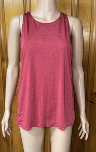 Camiseta sin mangas Senita Athletics Muscle para mujer grande roja - Imagen 1 de 2