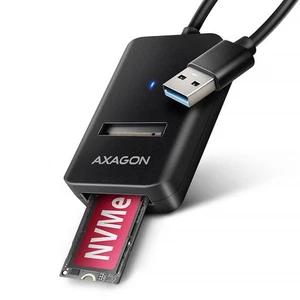 8595247908896 Adapter Gen 2 M.2 NVMe/SATA SSD AMD2-AM USB-A Axagon - Zdjęcie 1 z 8