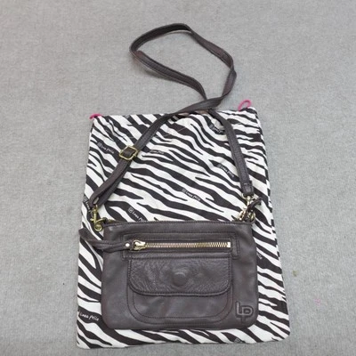 Bolso bandolera de cuero marrón para mujer Linea Pelle Foto 1 de 4