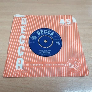 7" Single - Max Bygraves, Jingle Bell Rock, 1959, DECCA (45-F 11176) - Bild 1 von 4