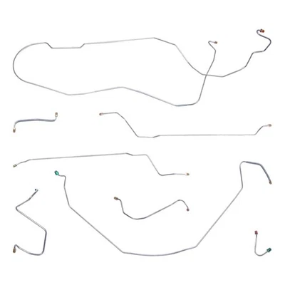 Chevrolet Malibu Chevelle 1967 HDT juego de línea de freno kit tubos de disco de hombre acero inoxidable Foto 1 de 4