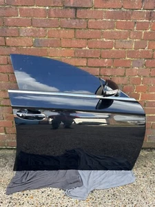 MERCEDES CLS DOOR FRONT RIGHT DRIVER SIDE IN OBSIDIAN BLACK / 197 W218 2013 - Picture 1 of 4