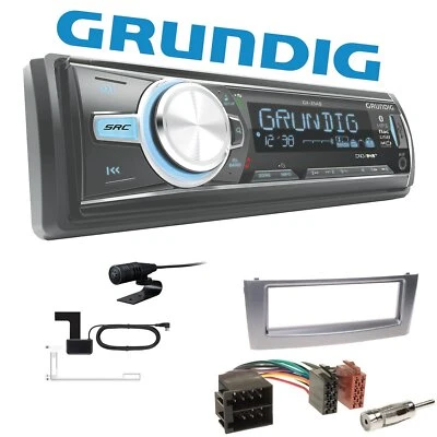 Grundig GX-35AB Auto Digitalradio Bluetooth für Fiat Linea anthrazit metallic - Bild 1 von 4