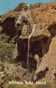 Postcard NM: Sitting Bull Falls, Guadeloupe Mountains, New Mexico - Picture 1 of 2