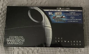 Star Wars The Skywalker Saga 9 Movie Collection 4K Blu-ray Digital NEW RARE - Picture 1 of 8