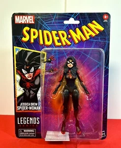 2023 Marvel Legends Retro - Spider-Man - JESSICA DREW SPIDER-Woman (Comics) - Picture 1 of 8