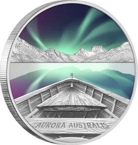 1 $ DOLLARO Aurora Australis Tuvalu 1 oz Argento PP 2022 - Imagen 1 de 4