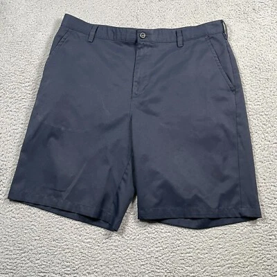 Izod Golf Shorts Men's 38 Blue Flat Front Casual Outdoor Lightweight Chino - Image 1 of 4