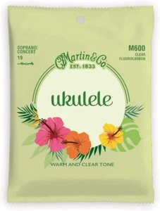 Martin Soprano Clear Fluorocarbon Ukulele Strings M600 - Picture 1 of 1