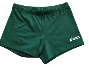 Girls ASICS Green Running Shorts Size Small RN# 66200 EUC Nice! - Picture 1 of 4