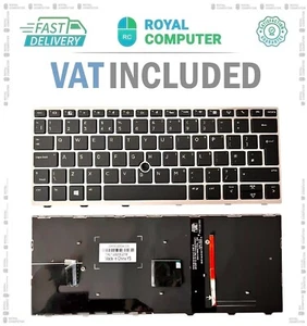 HP ELITEBOOK 830 G6 BACKLIT UK KEYBOARD L13697-031 - Afbeelding 1 van 1
