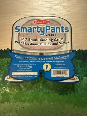 Calças Melissa & Doug Smarty - Conjunto de cartões de 1ª série - Imagem 1 de 2