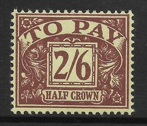 Sg D65wi 2/6 QE II Multi Crowns Postage Due Wmk Inverted UNMOUNTED MINT - Picture 1 of 1