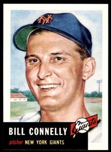 1991 Topps Archives 1953 Bill Connelly . New York Giants #126