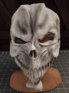 Scary Skeleton Skull Death Goth Halloween front face Mask California Costumes   - Picture 1 of 18