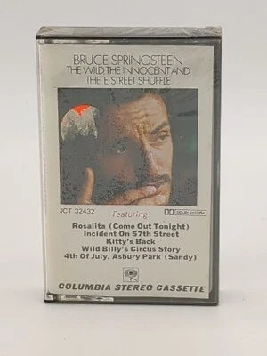 Bruce Springsteen, The Wild, The Innocent Cassette Sealed JCT 32432 - Image 1 of 2