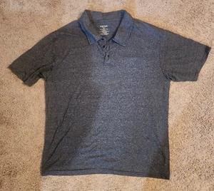Montage Men Polo Shirt Size XXL Heather Charcoal Gray Short sleeve - Picture 1 of 3