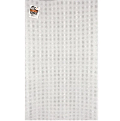 7 Mesh Count Clear Plastic Canvas Large Artist Sheets 13-5/8 x 22-5/8 (6 Sheets) - Image 1 of 3