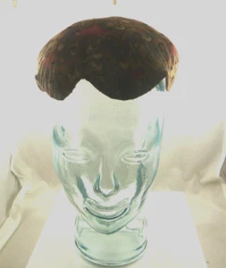 Vintage Cool feather browns red black cap - Picture 1 of 5