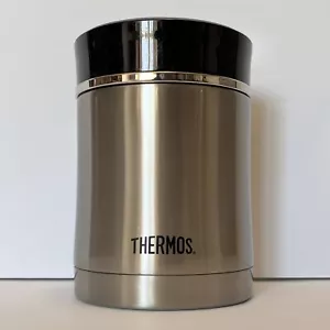 Thermos 16 oz Sipp Vacuum Insulated Stainless Steel Food Liquid Jar Silver - Picture 1 of 5
