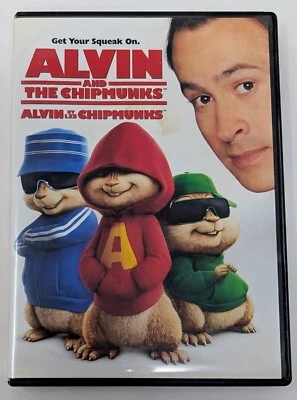 Alvin and the Chipmunks DVD (2007) - Region 1 - FR/EN/ES - VG+/G (Tested) - Image 1 of 4