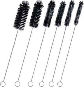 Straw Cleaner Brush Set,6 Piece 12" Long Pipe Tube Bottle Brushes for Cleaning N - Picture 1 of 12