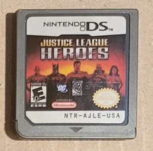 Nintendo DS Justice League Heroes Cartridge Only Tested and Working - Picture 1 of 3