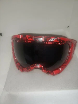Arnette Ski/Snowmobile/Snowboard Red And Black Goggle With Microfiber Bag preown - Image 1 of 3